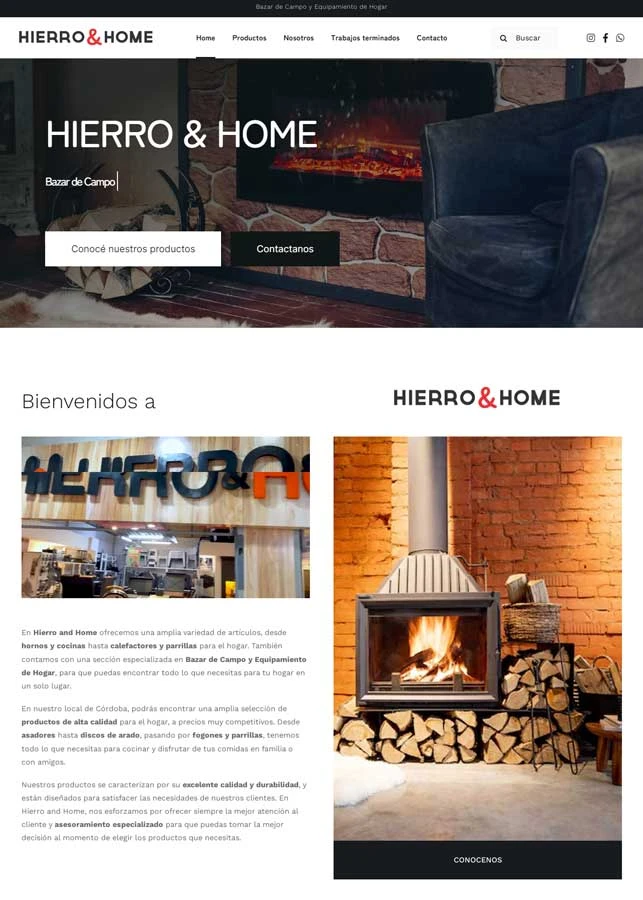 Hierro and Home