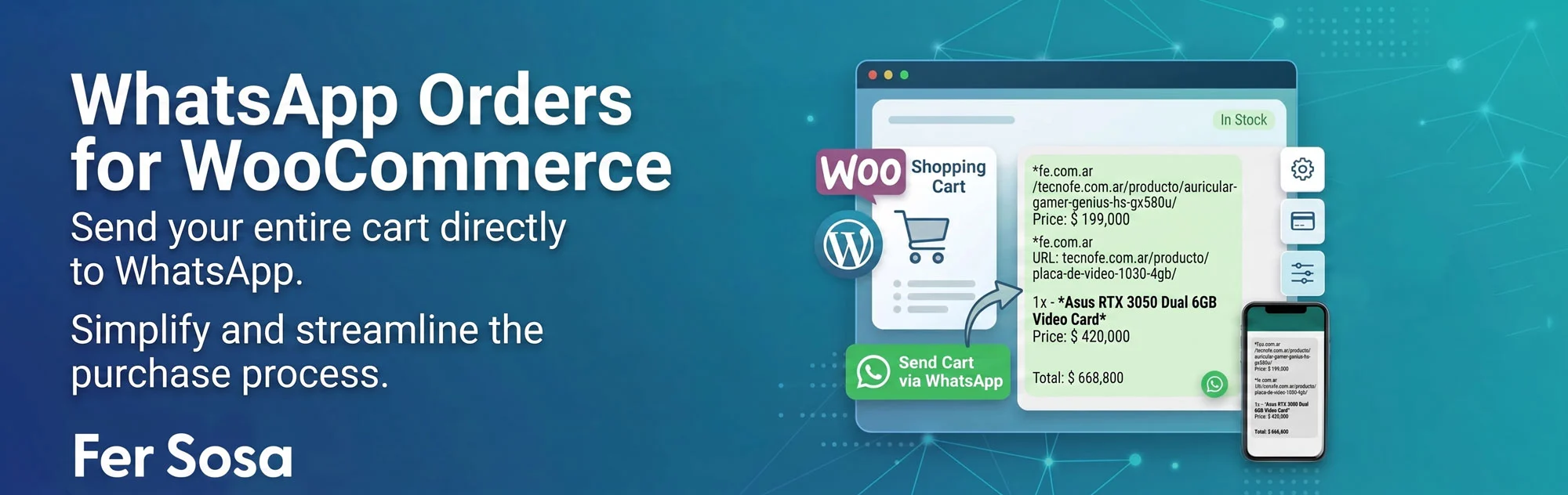 WhatsApp Orders for WooCommerce