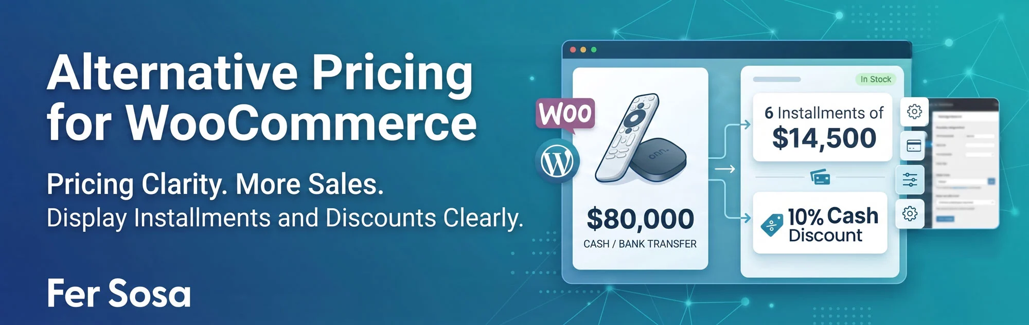 Alternative Pricing for WooCommerce